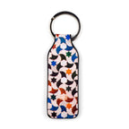 Moorish Tiles Leather Keychain Palometa