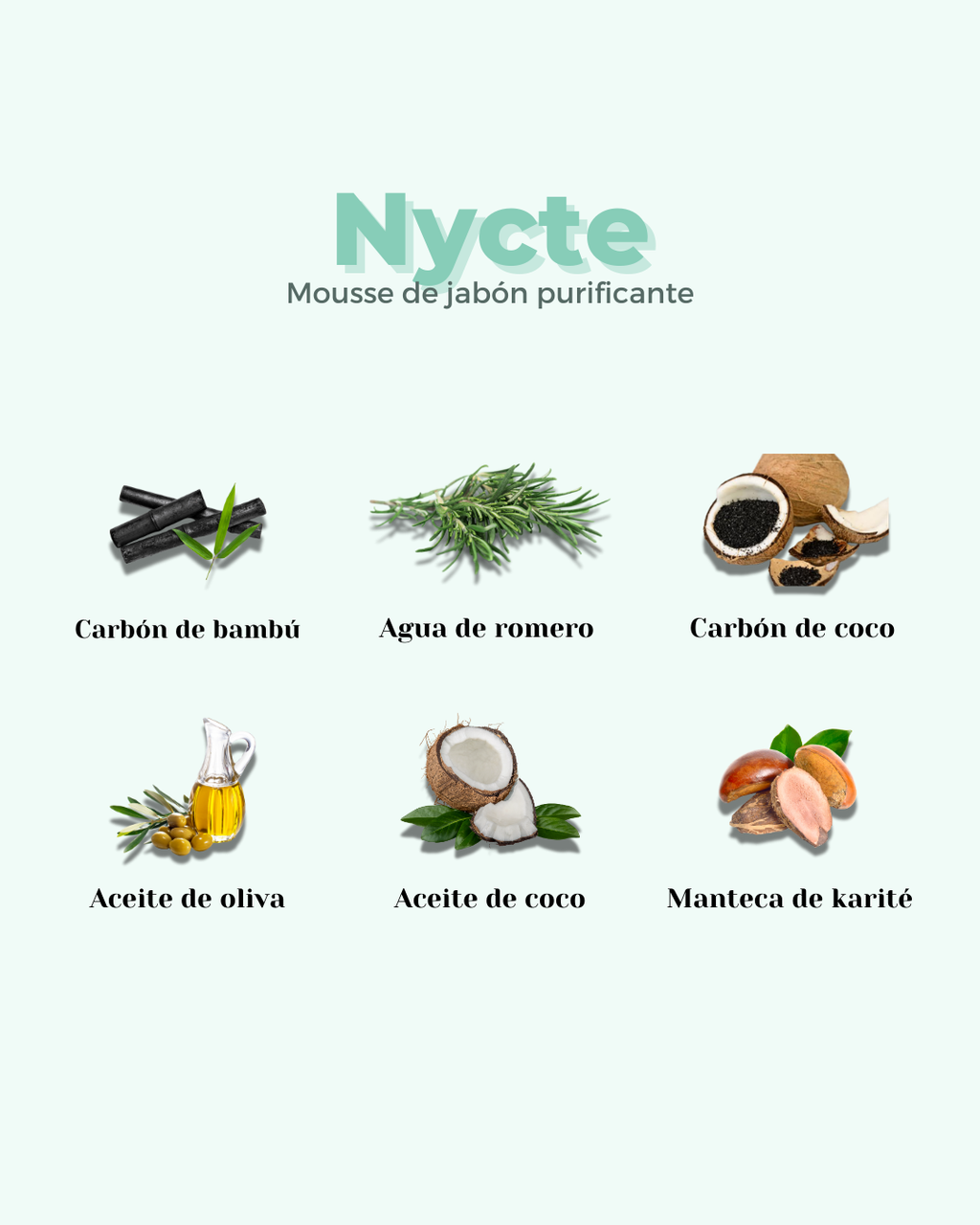 Mousse Facial ECO Piel Mixta y Grasa NYCTE