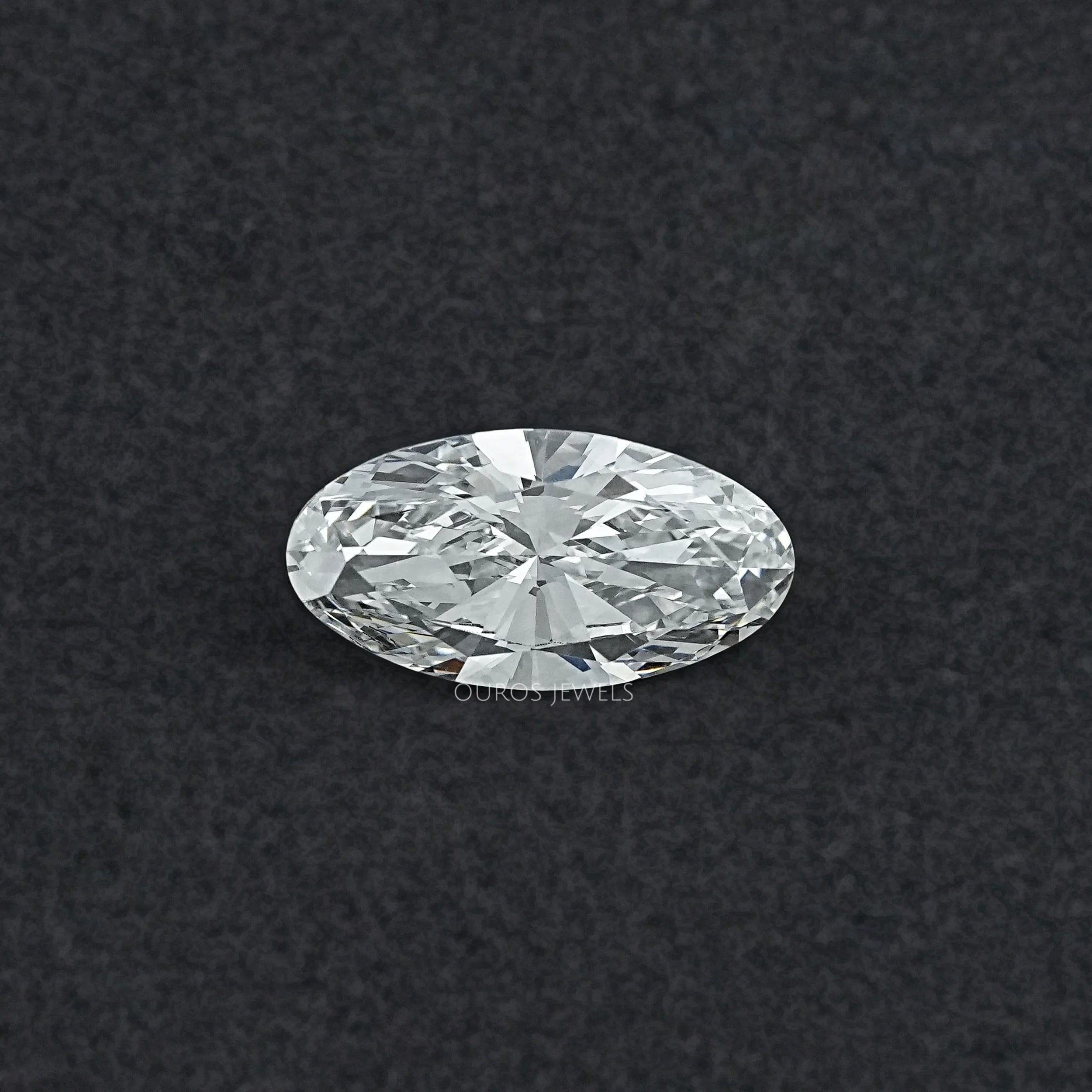 Moval Cut Lab Grown Loose Diamond