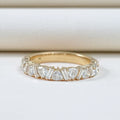 Multi Shape Lab Diamond Wedding Band