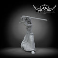 Mystical blind dark warrior, Black Remnant