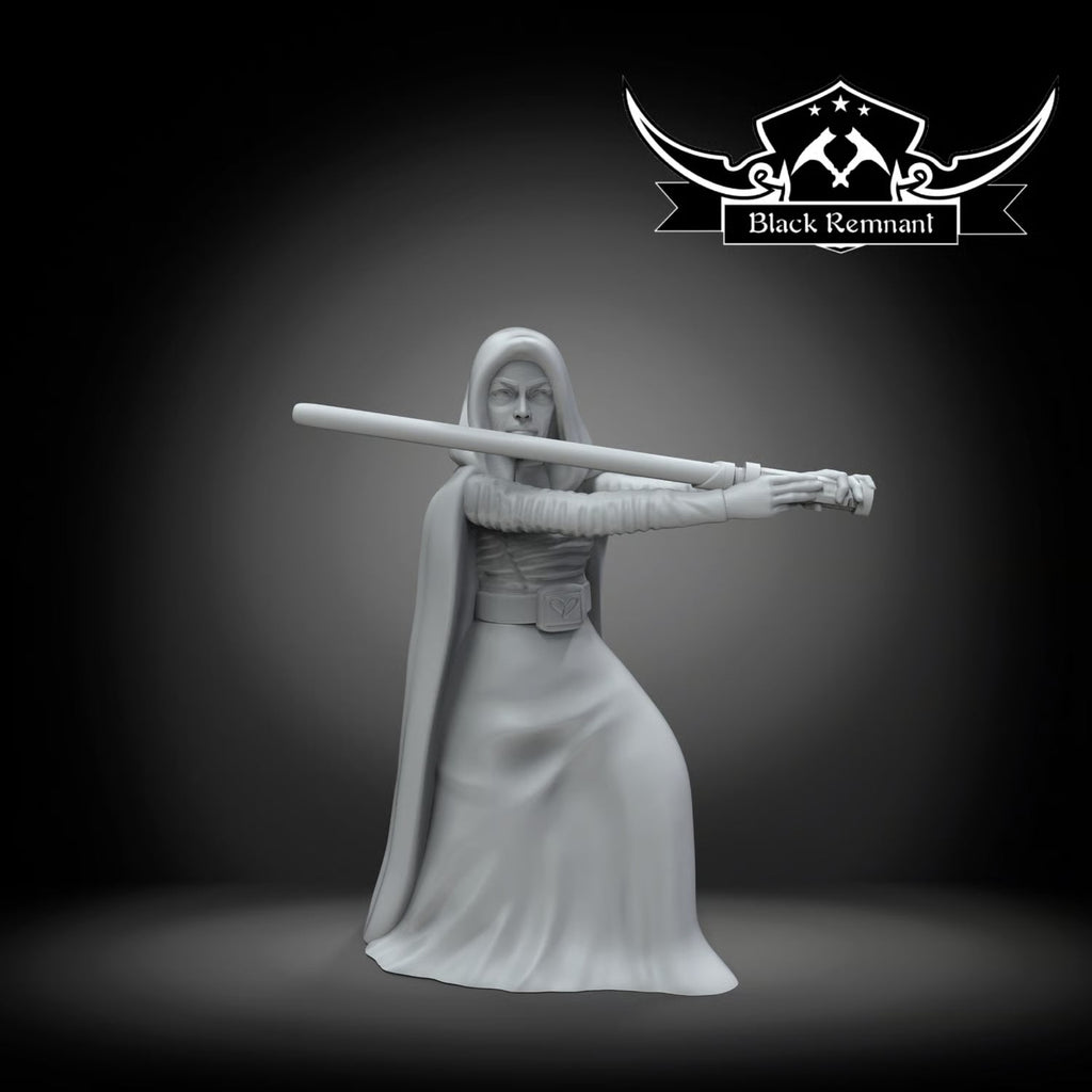 Mystical blue apprentice warrior, Black Remnant