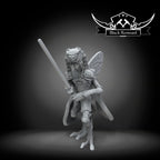 Mystical insectoid warrior, Black Remnant
