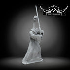 Mystical long neck warrior, Black Remnant