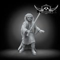 Mystical warrior with horns, Black Remnant