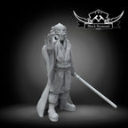 Mystical warrior with mask, Black Remnant