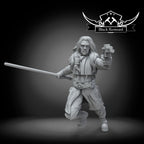 Mystical warrior with pistol A, Black Remnant