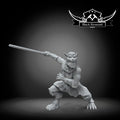 Mystical werewolf warrior, Black Remnant