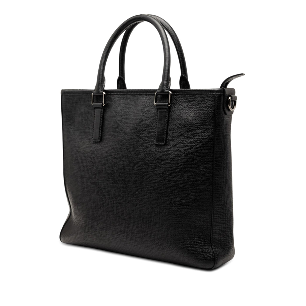 Leather Dauphine Satchel