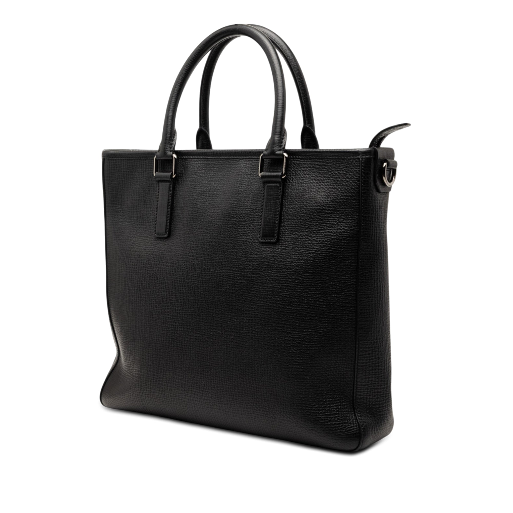 Leather Dauphine Satchel