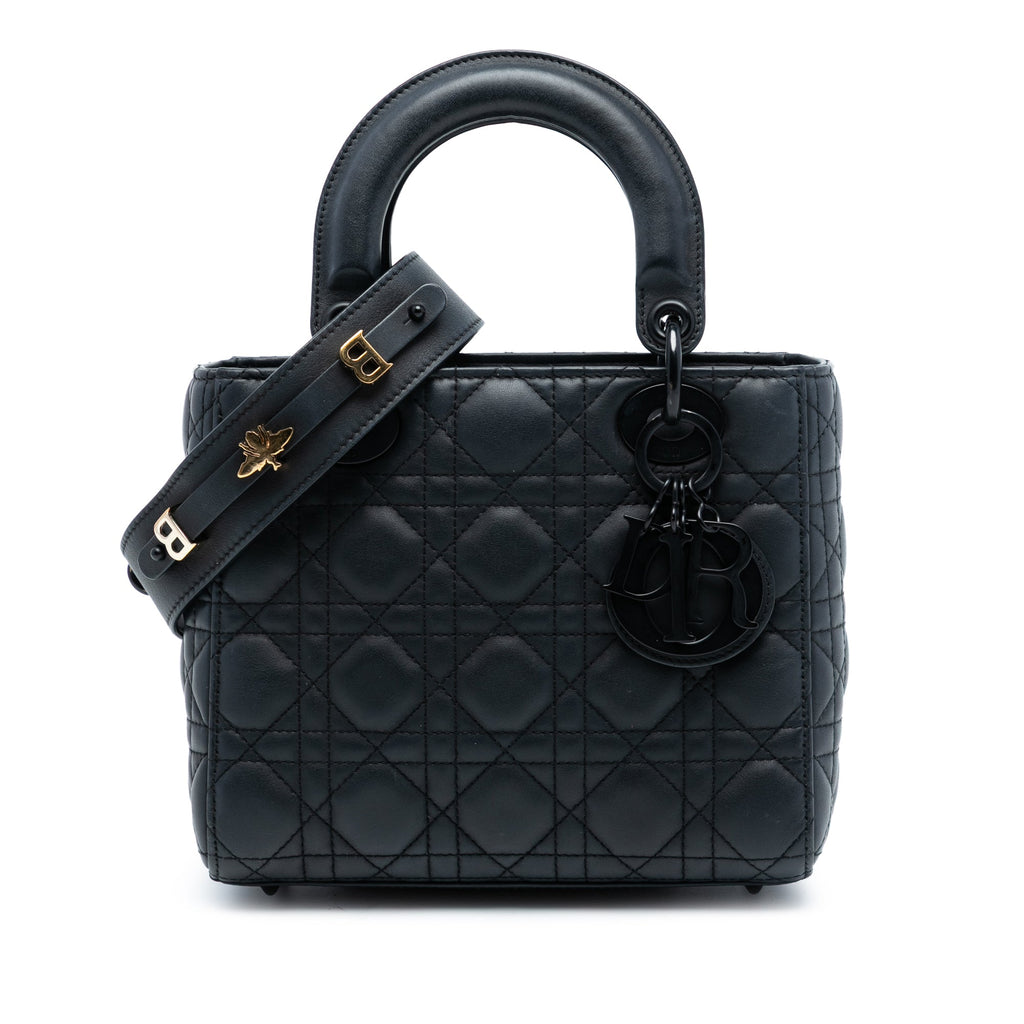 Small Ultra Matte Calfskin Cannage My ABCDior Lady Dior