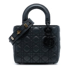 Small Ultra Matte Calfskin Cannage My ABCDior Lady Dior