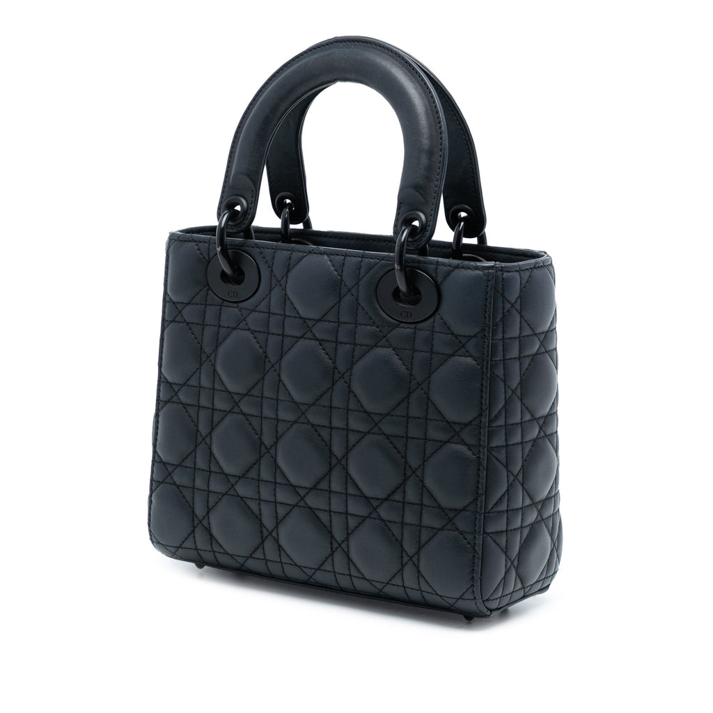 Small Ultra Matte Calfskin Cannage My ABCDior Lady Dior