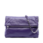 Soft Calf Fold Over Shoulder Bag