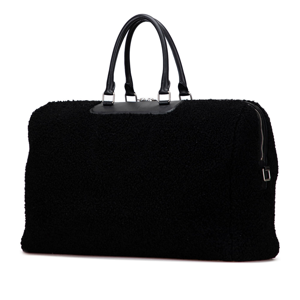 Shearling Travel Bag