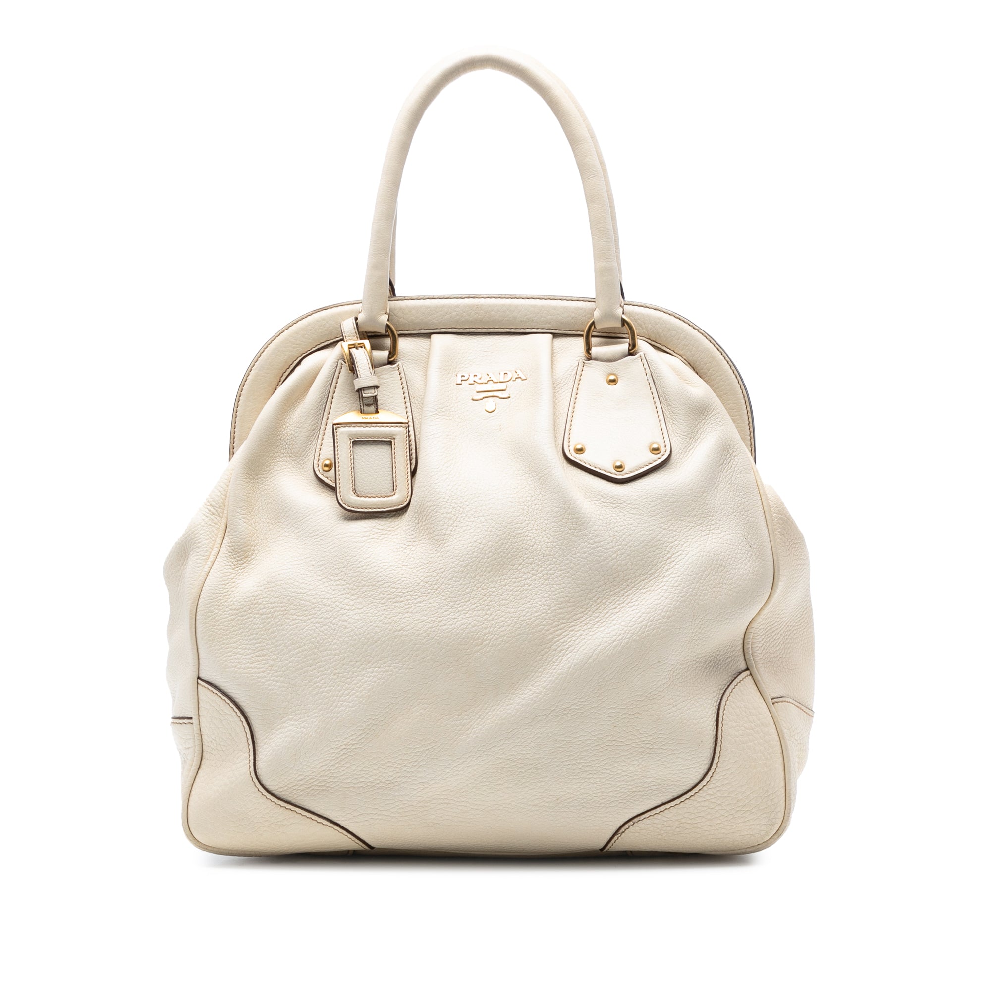 Vitello Daino Frame Tote