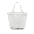 Small Nappa Intrecciato Flip Flap Tote