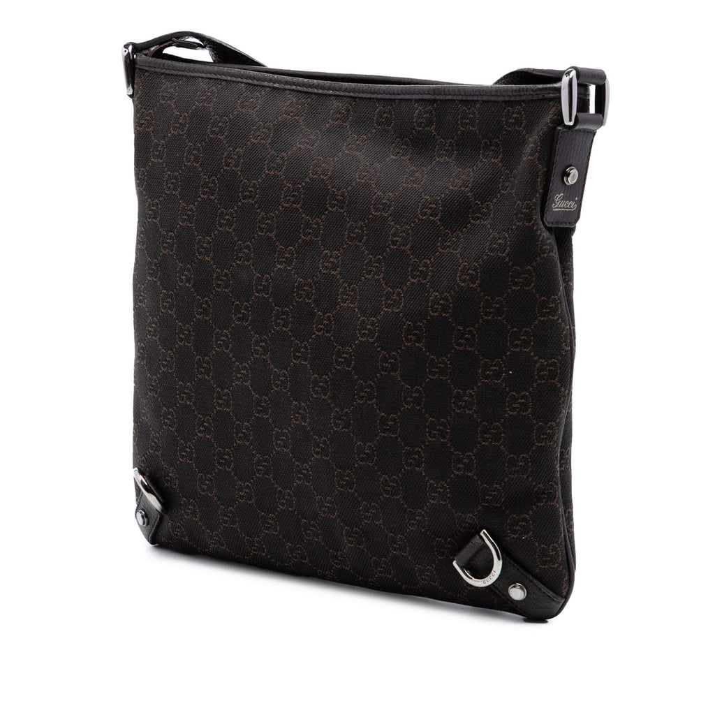 GG Denim Abbey D Ring Crossbody