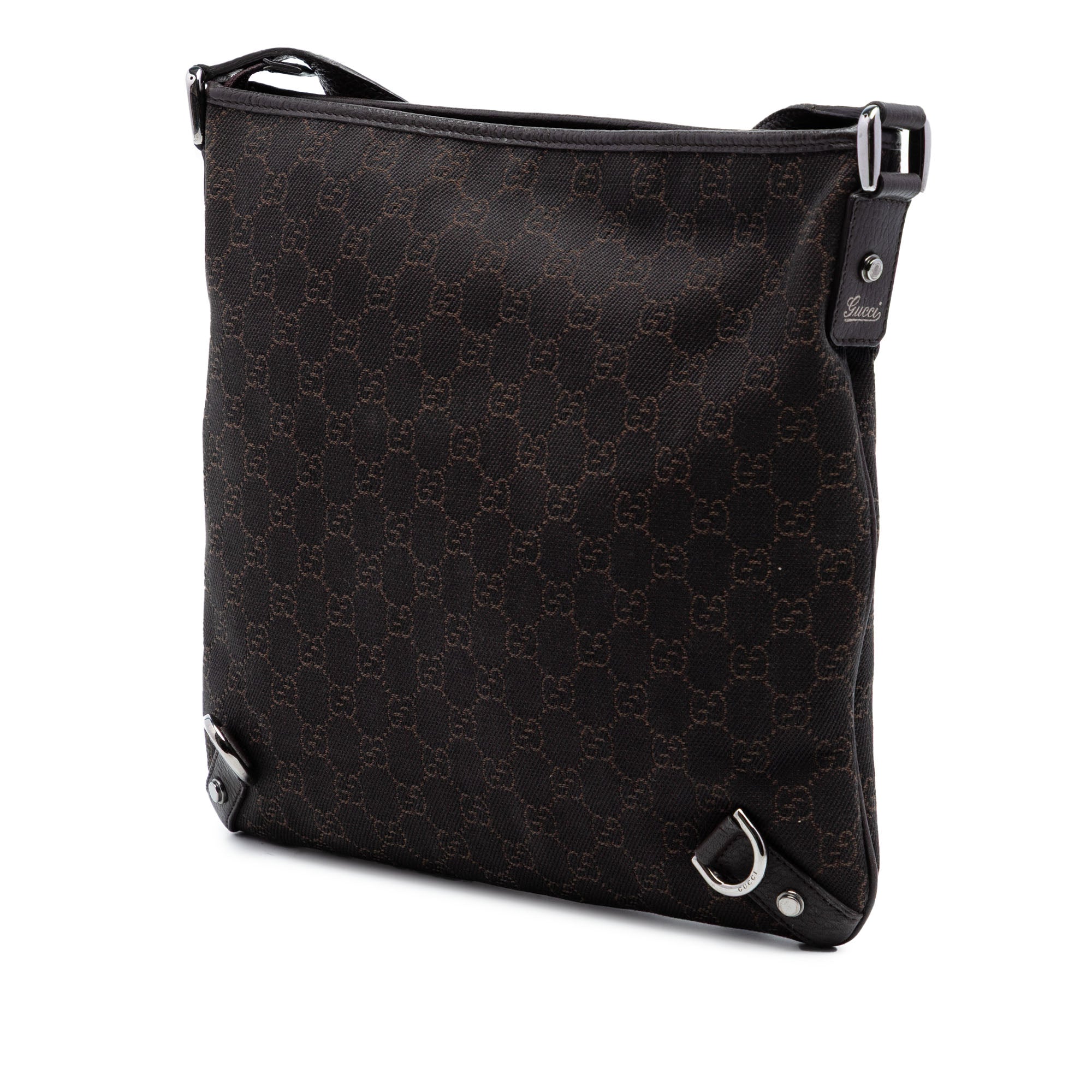 GG Denim Abbey D Ring Crossbody