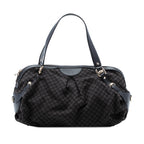 Diamante Canvas Bridle Satchel
