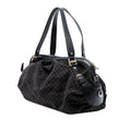 Diamante Canvas Bridle Satchel