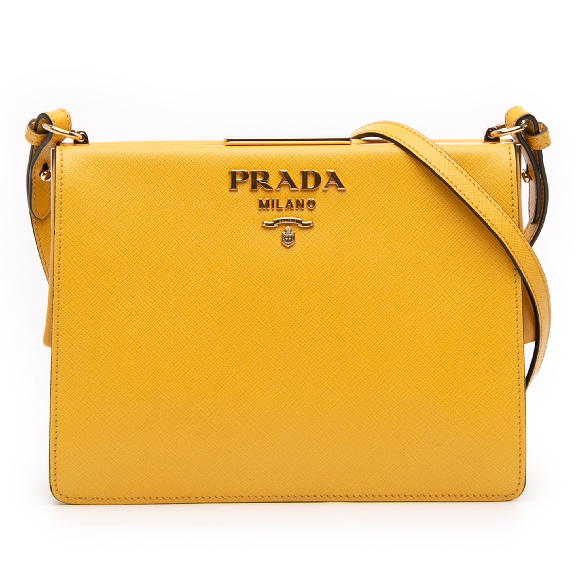 Saffiano City Light Frame Crossbody