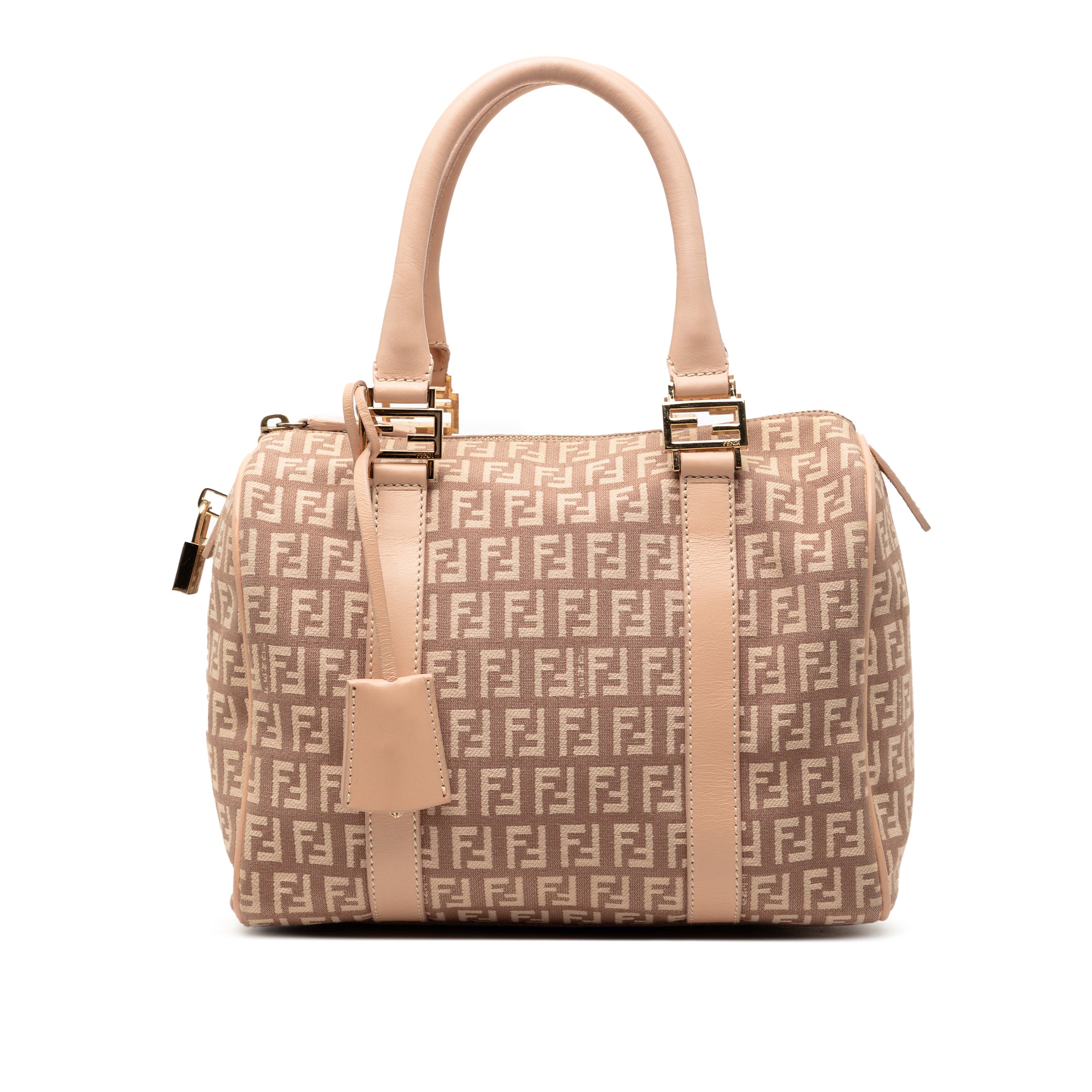 Small Zucchino Canvas Forever Bauletto Boston Bag