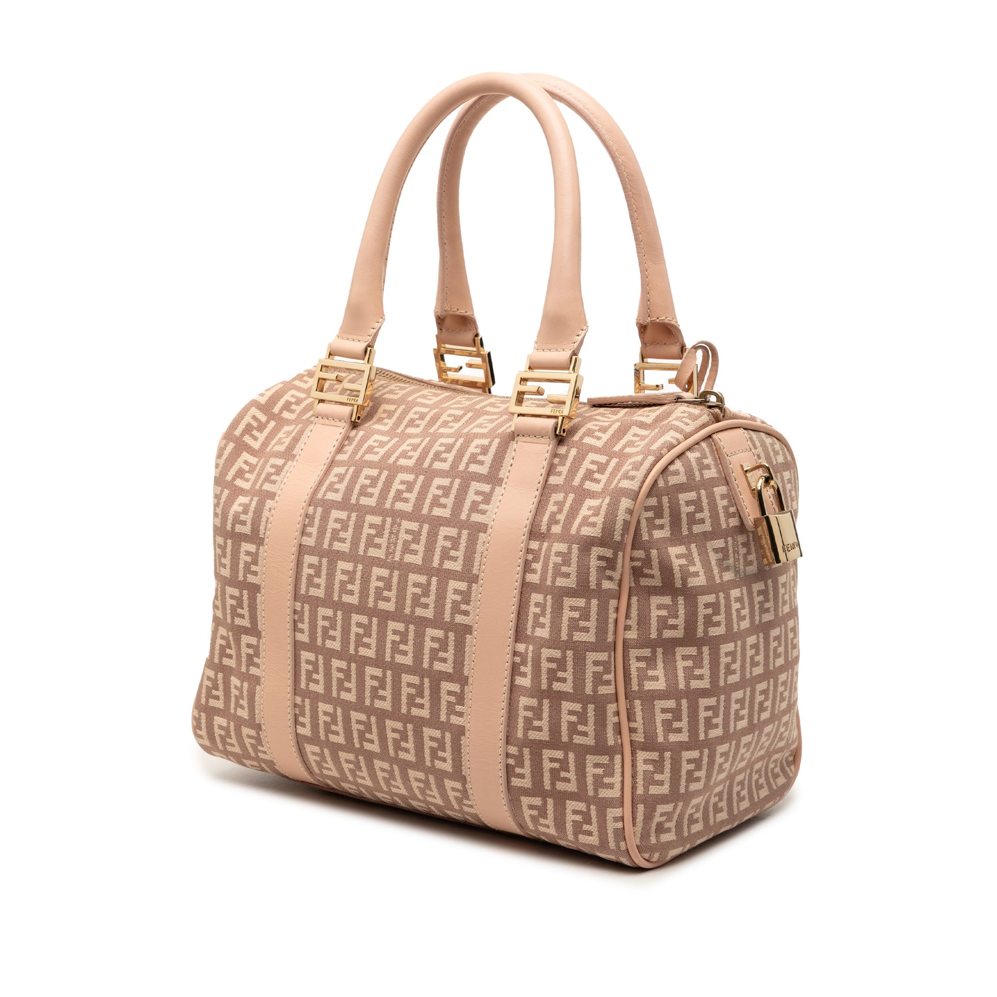Small Zucchino Canvas Forever Bauletto Boston Bag