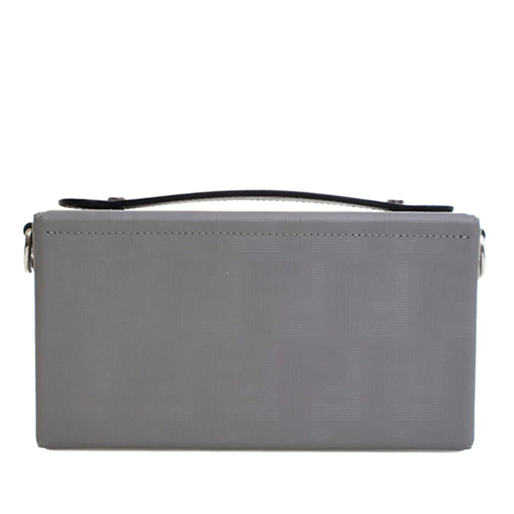 Zucca Calfskin Soft Trunk Baguette Satchel