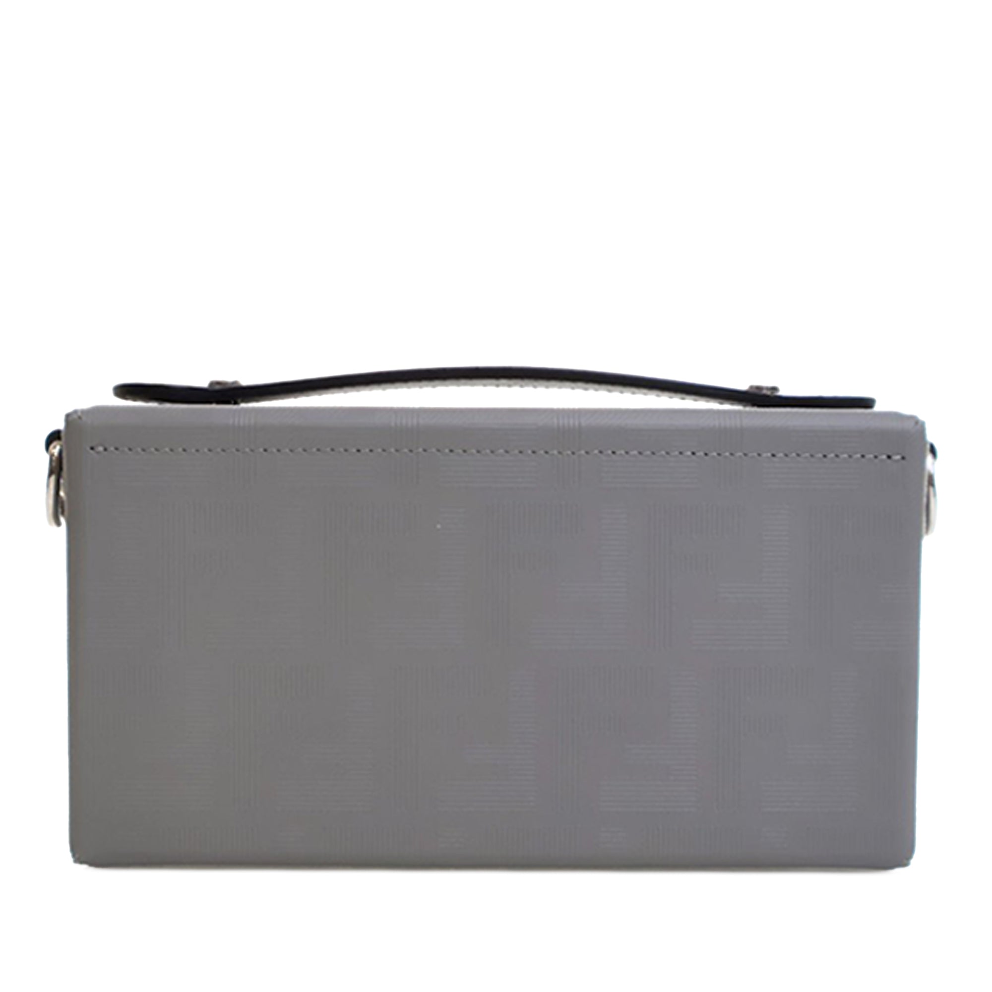 Zucca Calfskin Soft Trunk Baguette Satchel