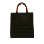 Small Triomphe Coated Canvas Vertical Cabas Tote