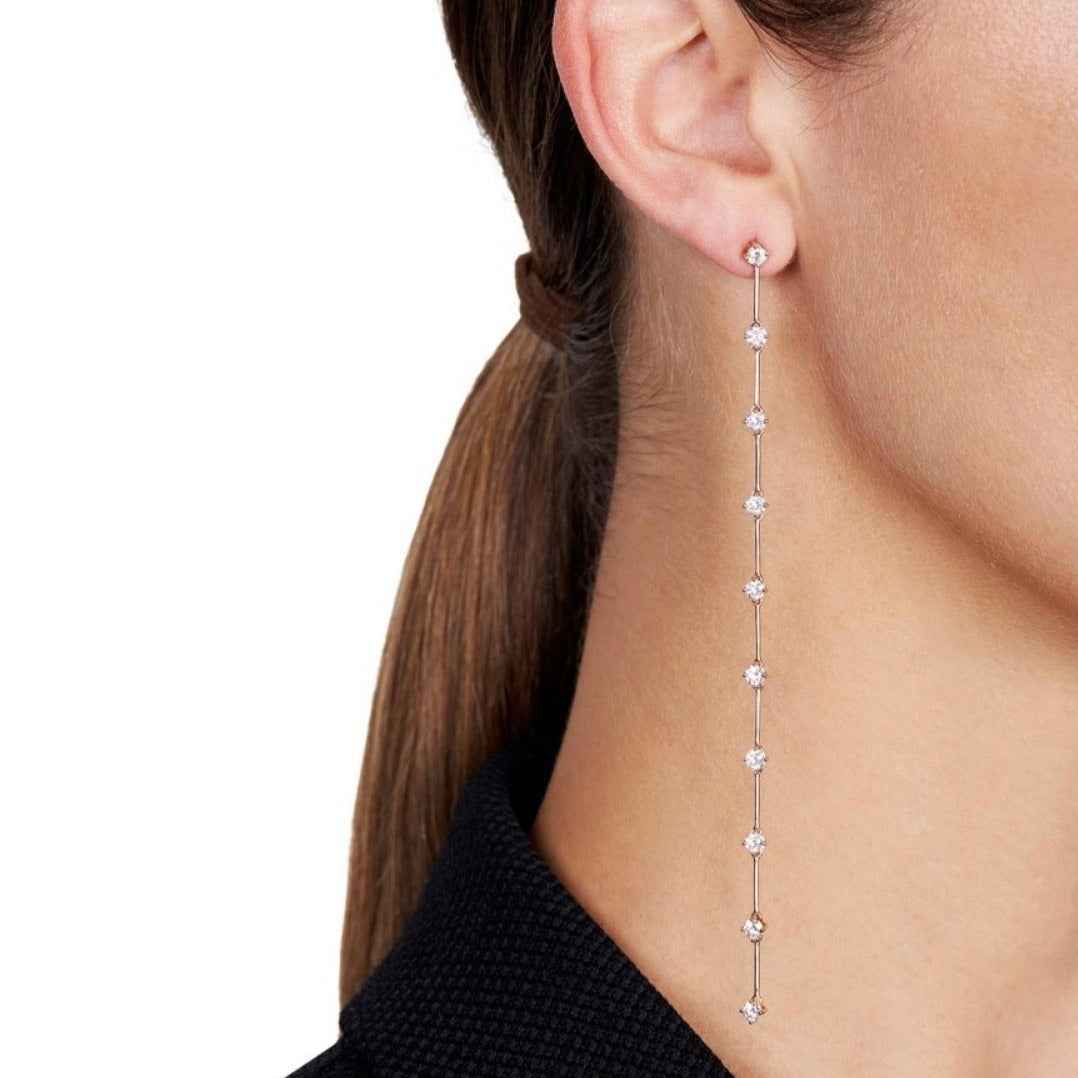 NATALIA Diamond Drop Earring Single By ALINKA Fine Jewellery