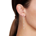 NATALIA Midi Diamond Drop Earring Single By ALINKA Fine Jewellery