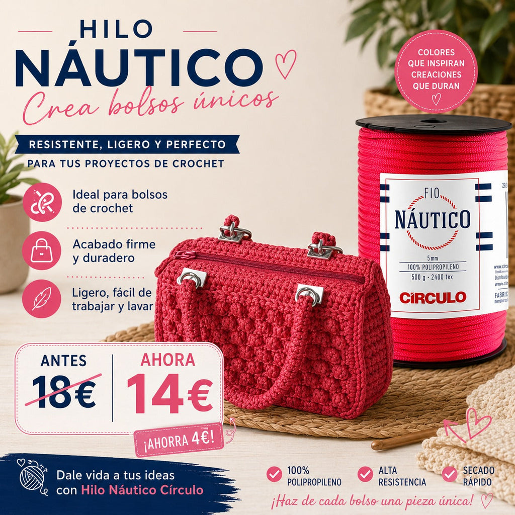 FIO NAUTICO 5mm CIRCULO 500 grs.