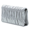 Metallic Nappa Gaufre Wallet On Chain