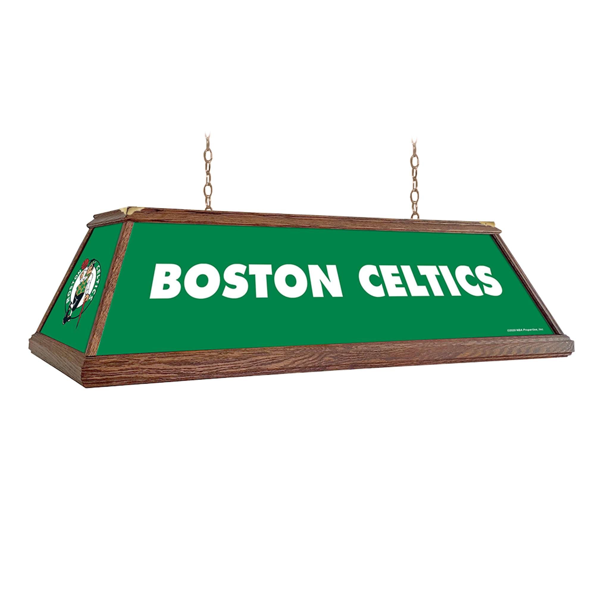 The Fan-Brand NBA 49" Premium Wood Pool Table Light