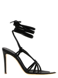 Nicolo' Beretta Beiby Heel Sandal — Black