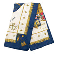 Vue Du Carrosse De La Galere La Reale Silk Scarf 90