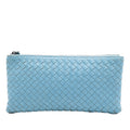 Small Nappa Intrecciato Zip Pouch