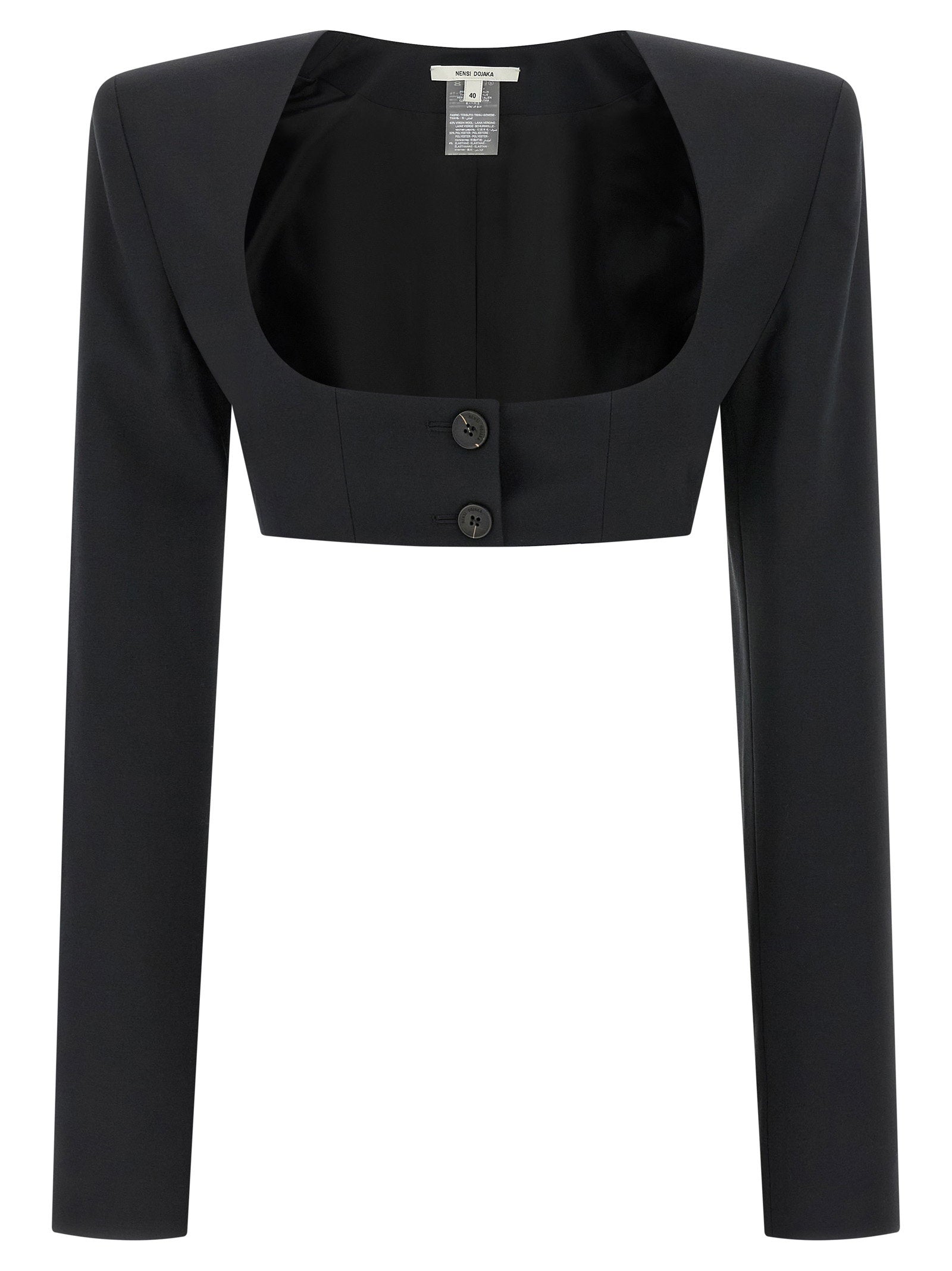 Nensi Dojaka Cleo Blazer — Black