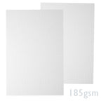 White Laid Textured Paper 185gsm