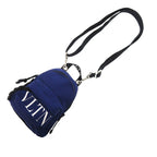 Mini Canvas VLTN Convertible Backpack