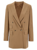 Max Mara Nebbie Blazer — Camel