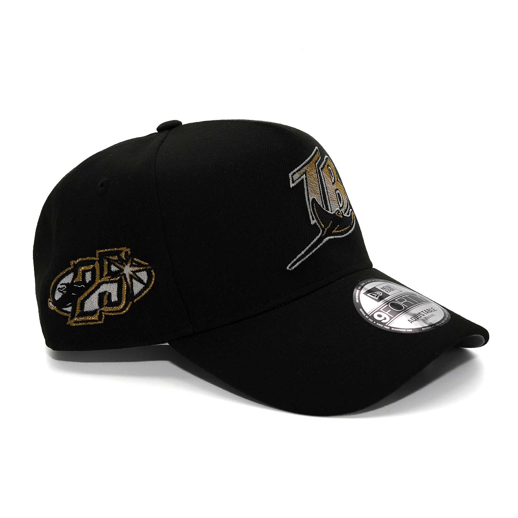 New Era 940 A-Frame Tampa Bay Rays "25 Seasons" Metallic Gold Snapback - FRSH Exclusive