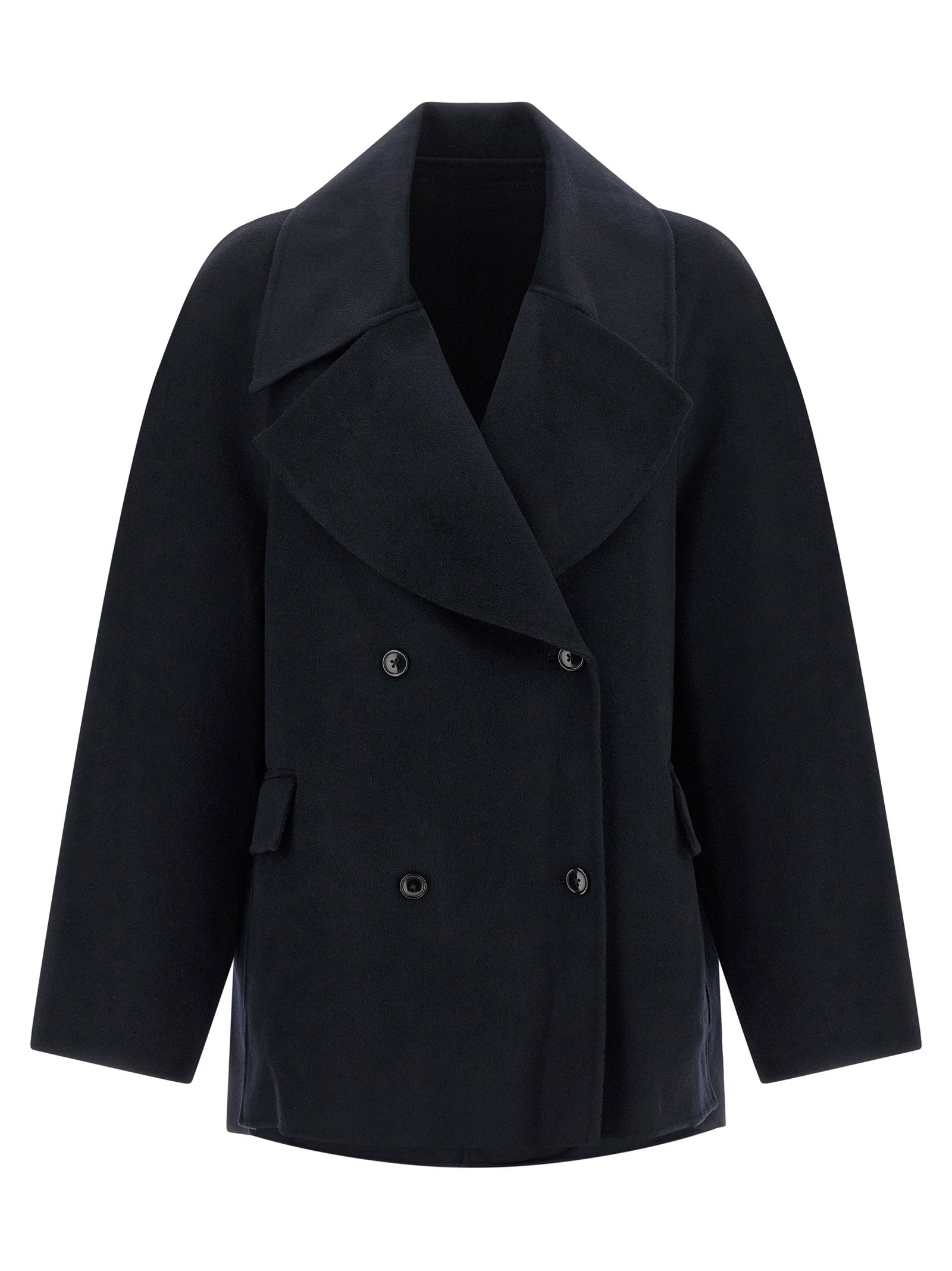 Loulou De Saison Neil Coat — Black