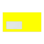 DL Yellow Peel & Seal Neon Envelope (110 x 220mm)