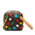 Yayoi Kusama Monogram Painted Dots Square Bag