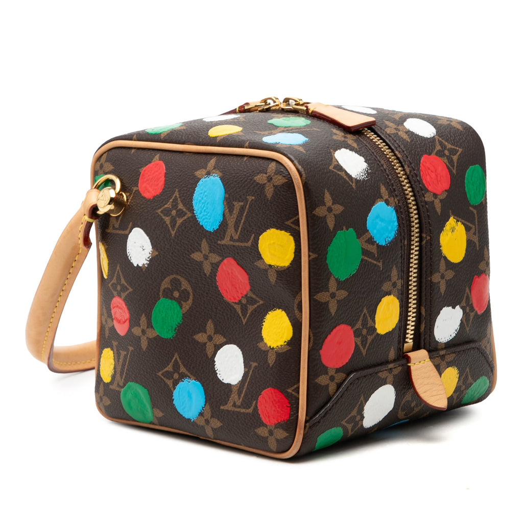 Yayoi Kusama Monogram Painted Dots Square Bag
