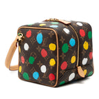 Yayoi Kusama Monogram Painted Dots Square Bag