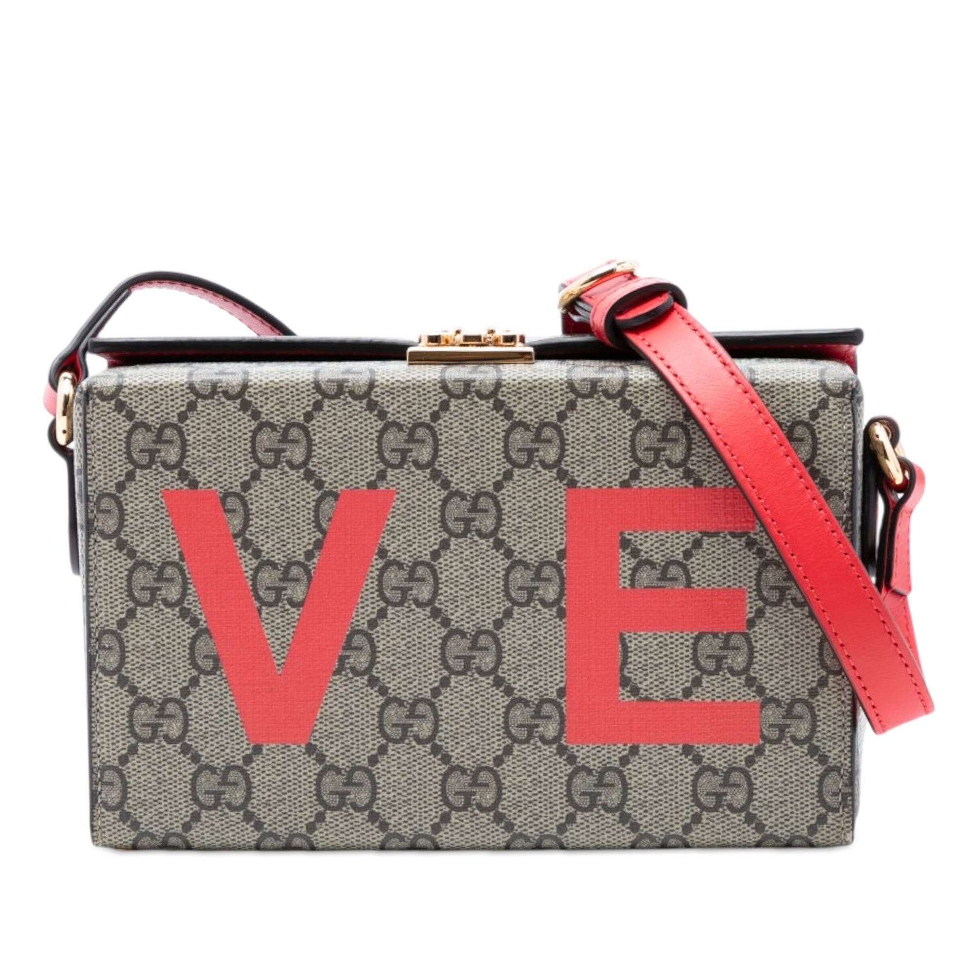 Mini GG Supreme Love Trunk Crossbody